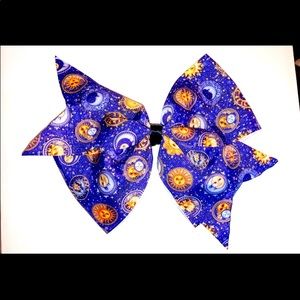 Large Moon & Stars Bow ✨FREE SHIPPING ON 5+ BOWS✨